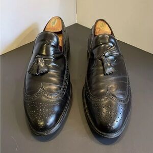 Allen Edmunds 11.5 D Loafers With Tassel, Berwick Leather, Used